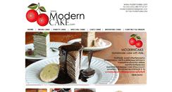 Desktop Screenshot of moderncake.com